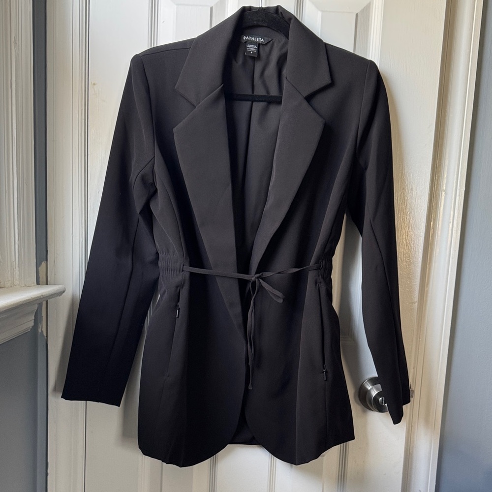 Athleta Black Tailored Blazer
